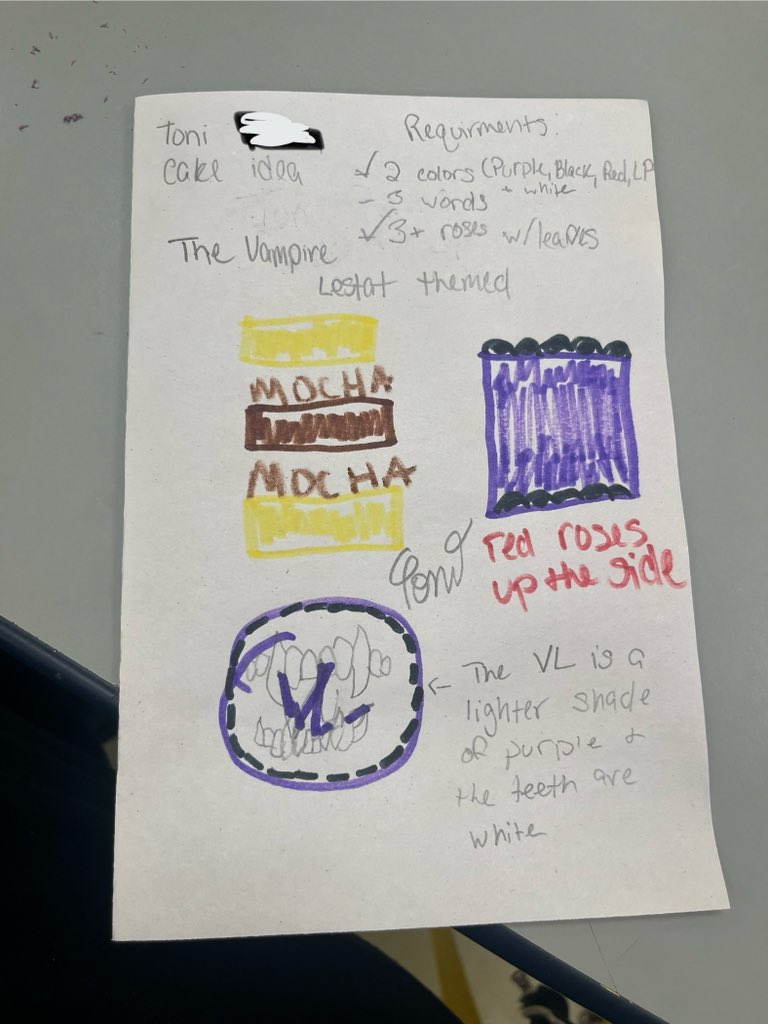 luvileericky's tweet image. Hello iwtvtwt today I offer you the cake design I will be doing for the last week of my baking and decorating class. #iwtv #TheVampireLestat