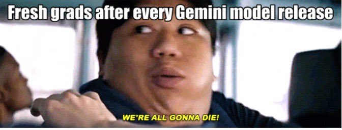 One moment you are excited other you are dreading.

Duality of advancement.