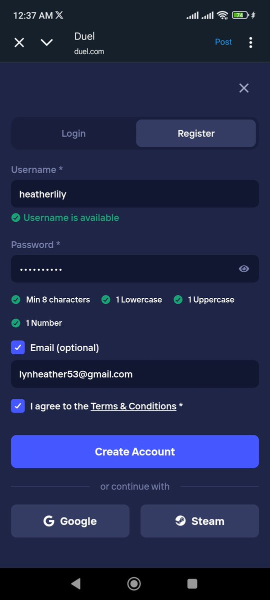 itsur_pe0ny's tweet image. Registered using your link, Robbin! 

Duel ID: heatherlily