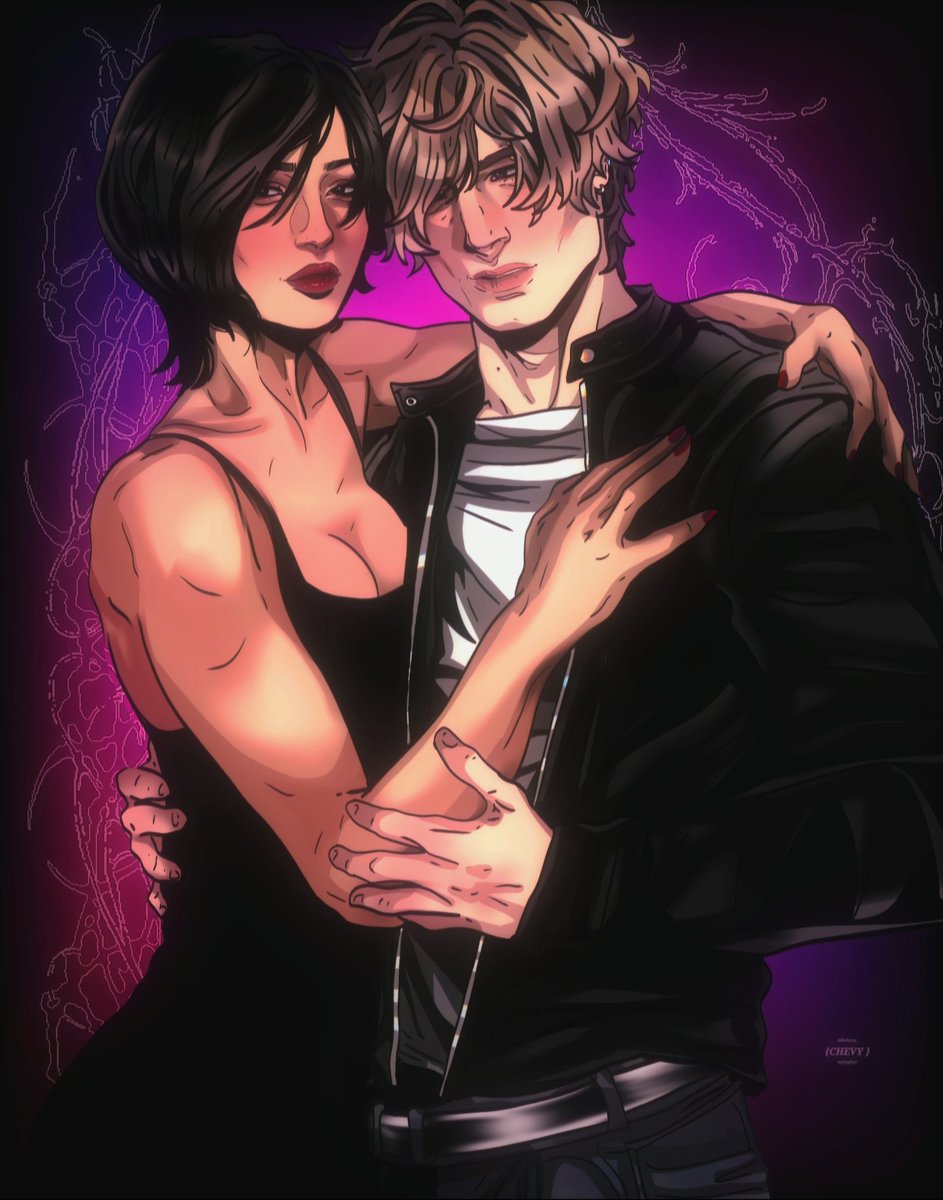 some Aeon bc they're taking over my brain lately #LeonKennedy #AdaWong #ResidentEvil4Remake