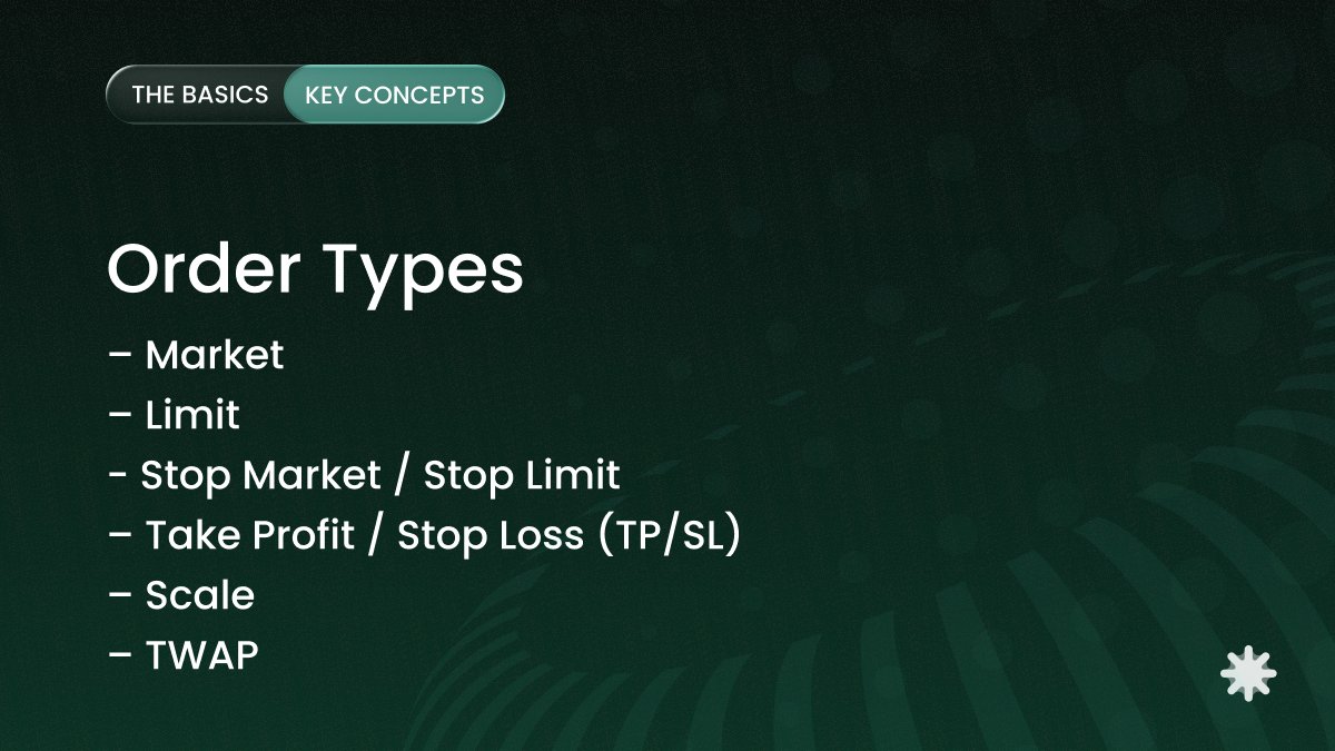 Master your trading tools on Ionex!
Here’s a simple breakdown of order types:

– Market → best for fast entries and exits
– Limit → best for controlling the exact price
– Stop Market → best for breakouts or urgent stops
– Stop Limit → best for limiting slippage
– Take Profit