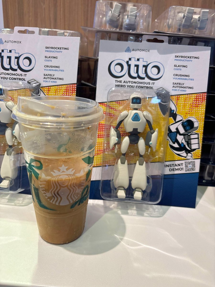 Automox's tweet image. Coffee levels at #MSIgnite today: critical but stable. 

If you’re navigating the final stretch of Ignite with a cup in hand, you’re right at home at the Automox booth. Stop by #5409 and close out the event with us!
