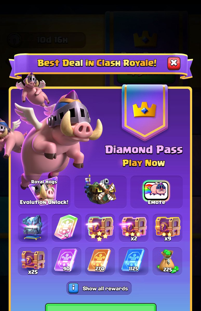 GIVEAWAY🤩

3X pass Royale 

Like, follow and re tweet to enter!

Turn on notifications 🔔