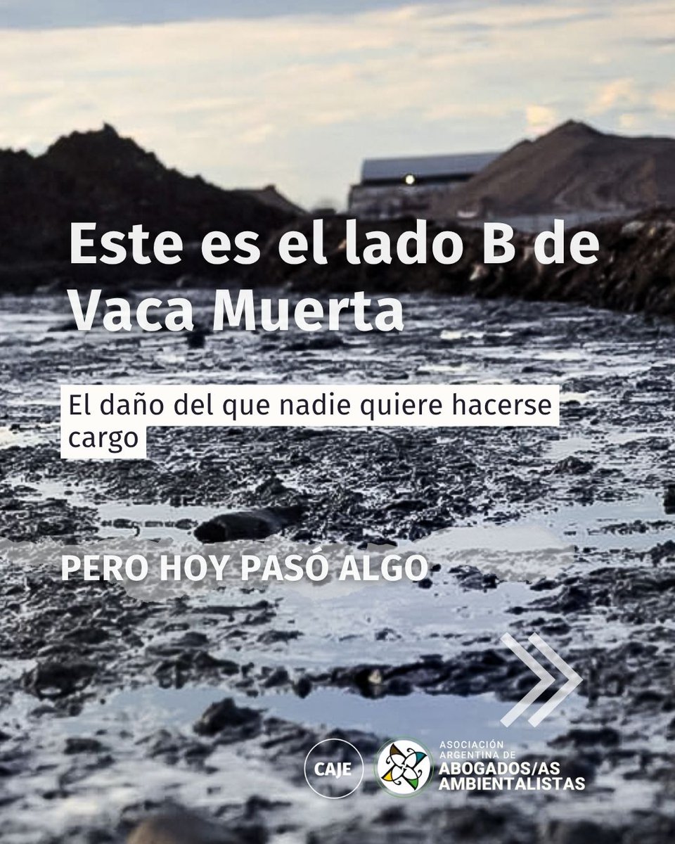 ALLANAMIENTO EN COMARSA: 
⚖️ La Justicia autorizó el allanamiento de la planta de COMARSA en el Parque Industrial Neuquén Oeste, a pedido de la Asociación Argentina de Abogados/as Ambientalistas y la Fiscalía de Delitos Ambientales.