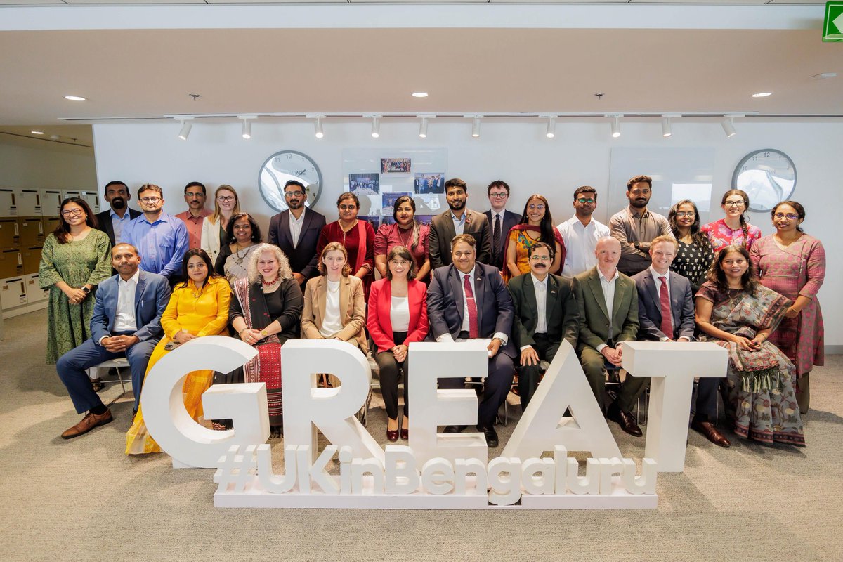 Lindy_Cameron's tweet image. There is so much potential in the UK-India partnership.

Fantastic to have UK Indo-Pacific Minister @SeemaMalhotra1 visiting
Bengaluru and Chennai this week. Whether in trade, security or education, 🇬🇧🇮🇳 collaboration is alive in Karnataka and Tamil Nadu 🤝