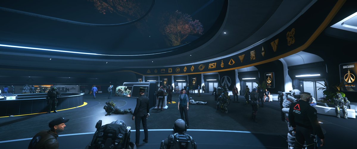 TheSpaceCoderX's tweet image. At the risk of sounding stupid.
Are there only 3 RSI ships on display during the RSI day of #IAE2955 or did I miss a second hall somewhere? 😅
#StarCitizen 
@RobertsSpaceInd umm, help?