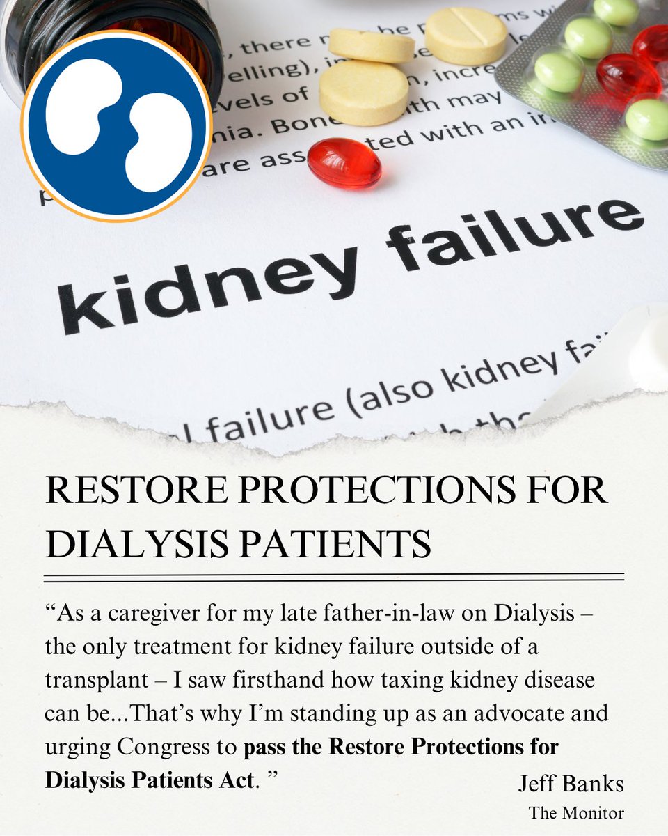 A recent letter to the editor written by DPC Patient Ambassador Jeff Banks was published, highlighting how vulnerable members of our community are losing essential safeguards and why we can’t look away. Dialysis patients already face enormous challenges, and weakening their