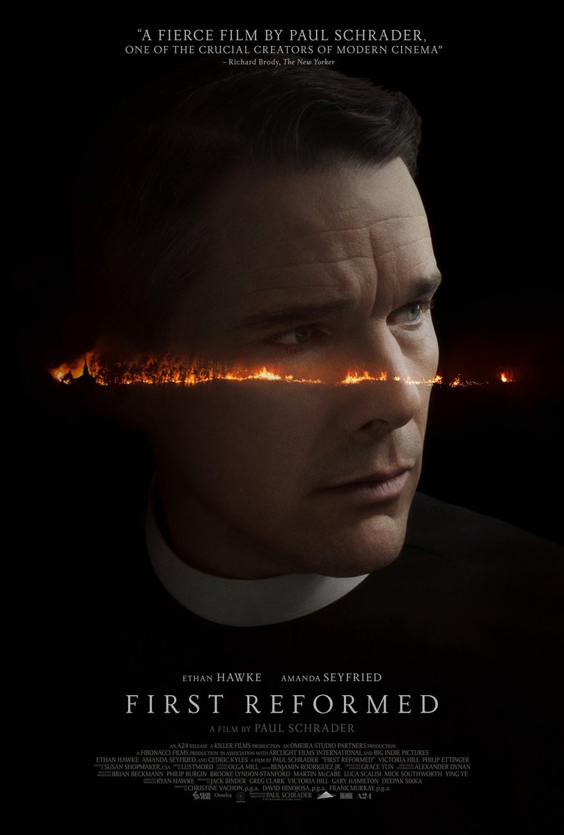SJTimes13's tweet image. #nw FIRST REFORMED (1st viewing )