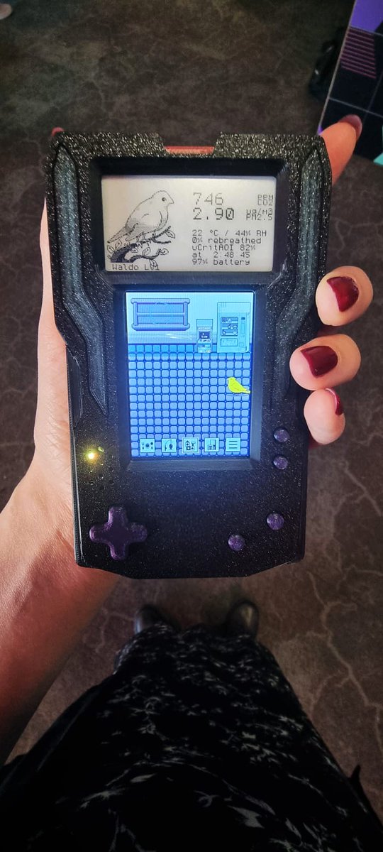 eminatr1x's tweet image. Wow ✨ Just discovered @ucritair at @EFDevcon, a gaming device that tracks air quality and shows how it impacts your in-game performance. 
They’re also integrating zk tech so all that sensitive user data stays private and secure.

Projects like this feel especially powerful for…