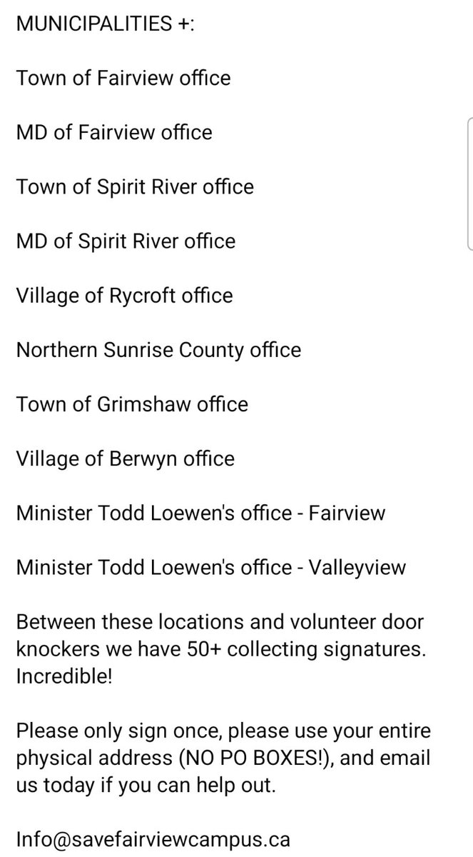 Save Fairview Campus tweet media