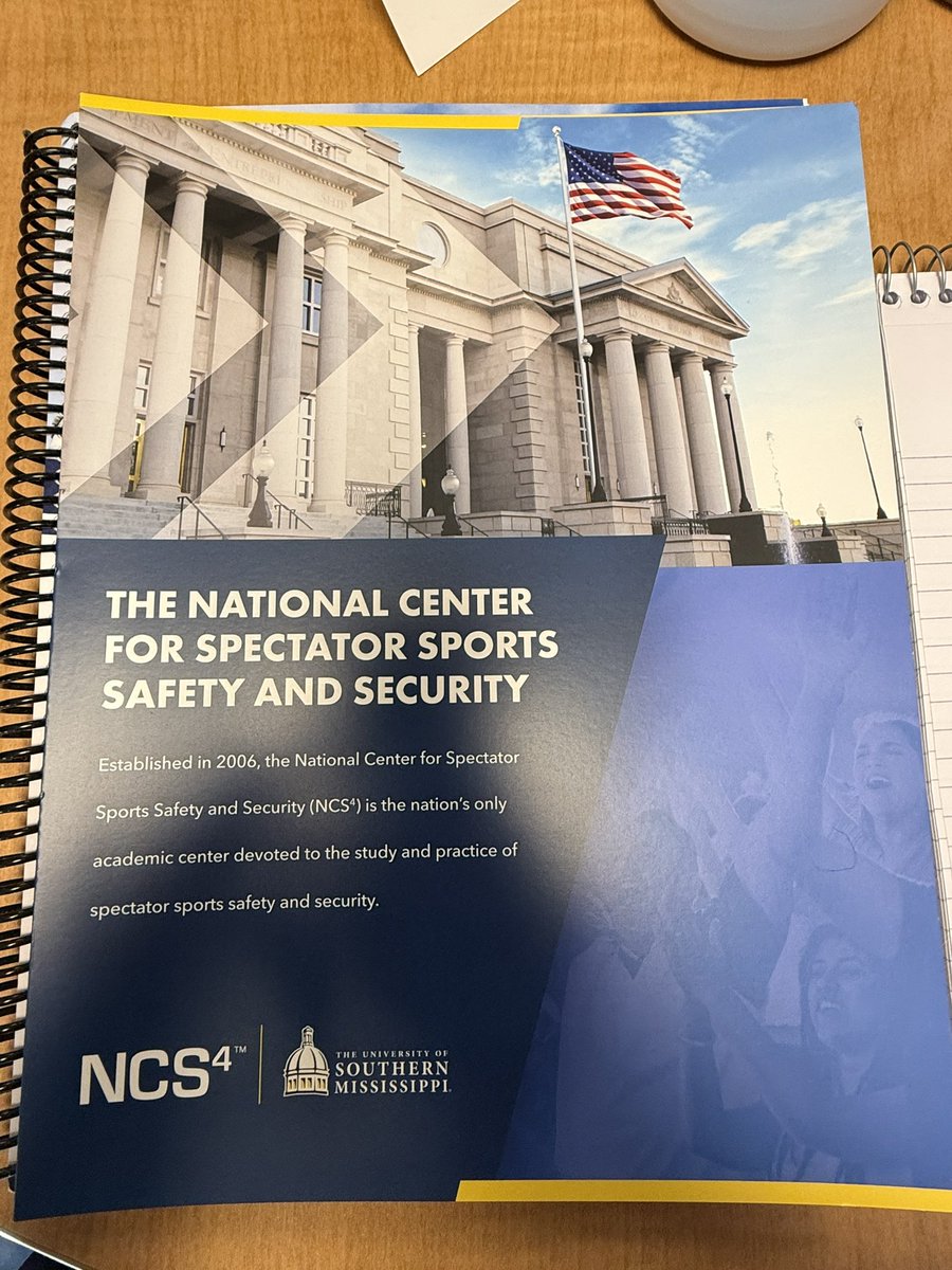 The Facilities and Operations crew got back in the classroom this week! Thank you to <a href="/NCS4usm/">NCS4</a> for providing us the training necessary to help run all of our events smoothly!