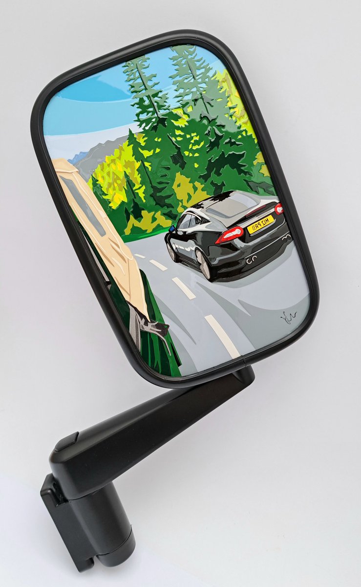 JClarkArtist's tweet image. JLR Mirror. #Handcut #vinyl applied to Land Rover wing mirror.
This latest mirror-art commission just couldn't be more 'JLR', and for that, I love it... being a Jag-man myself. If you would like to commission your own piece, please DM. #jaguar #landrover #jaguarxk #carart #art