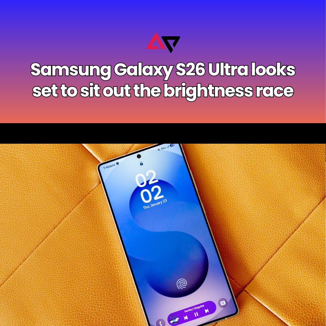 AndroidPolice's tweet image. The S26 Ultra may not get brighter, but it will get anti-reflective wizardry that makes glare tap out instantly.

androidpolice.com/samsung-galaxy…