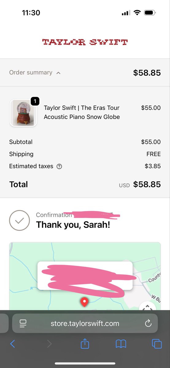 So you mean to tell me the surprise song set is forever remembered inside a snow globe 🥹🥹 #AcousticPianoSnowGlobe