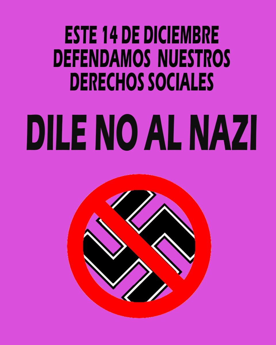 ¡Dile no al nazi!
RT