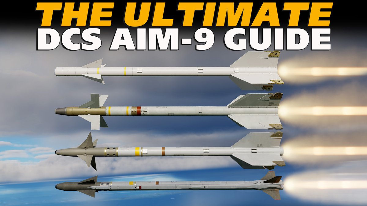 Spudspike's tweet image. Hey guys!  There are SO MANY AIM-9 Sidewinder variants available in DCS World that it can get pretty confusing!

But this new video should help you choose the best AIM-9 for your mission&apos;s era, theme and map!
youtu.be/ZQ0MDhHF7gM?si…

#dcs #flightsim #pcgaming #fighterjets #pilot