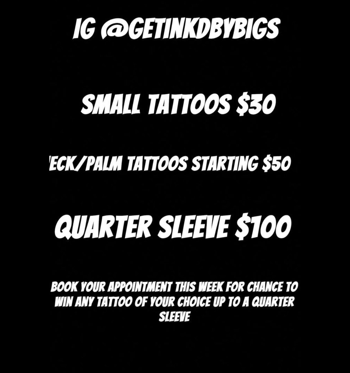 BigDogMonte's tweet photo. Come Fwm Freelance Tattoo Artist Lets Lock You In Lets Work It’s OUR Turn! #dmv https://t.co/qgW6PA8XkD