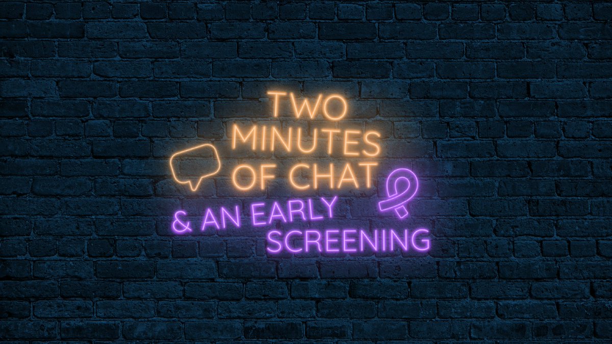 Fantastic news! 
Our 'Two Minutes' of Chat screening awareness campaign has been shortlisted a national award.
Our campaign raised awareness of the importance of screening has been shortlisted with agency Vivid Everywhere in the Comms2Point0 Unawards.
See cmcanceralliance.nhs.uk/news/another-t…