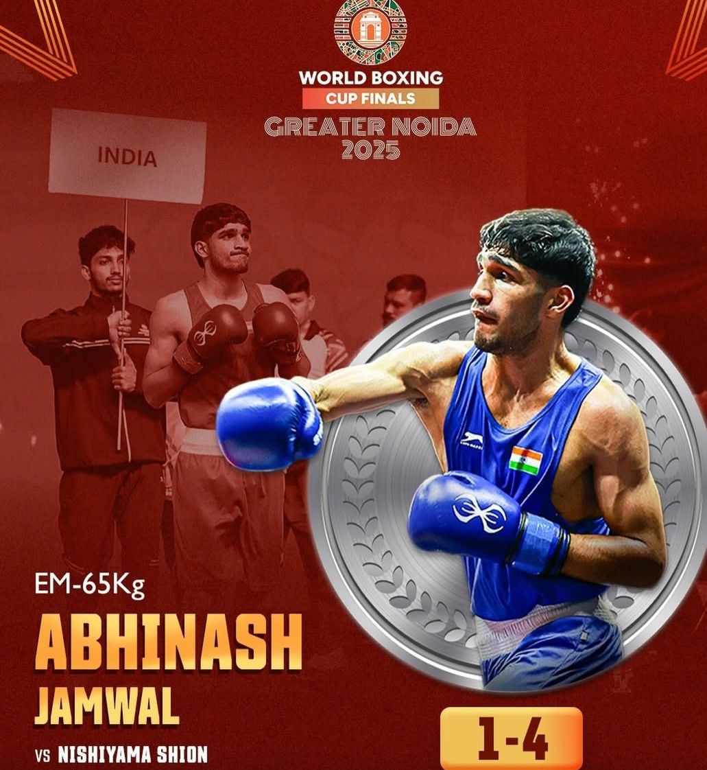 SAI NCOE Rohtak dominates the ring at World Boxing Cup Finals 2025! 🥊
5 boxers → 5 medals!
🥇 Meenakshi-(48 kg), Praveen Hooda-(65 kg)
🥈 Abhinash Jamwal-(65 kg)
🥉 Saweety-(75 kg), Naveen Kumar-(90 kg)
Incredible performance by our athletes! 🌟🇮🇳