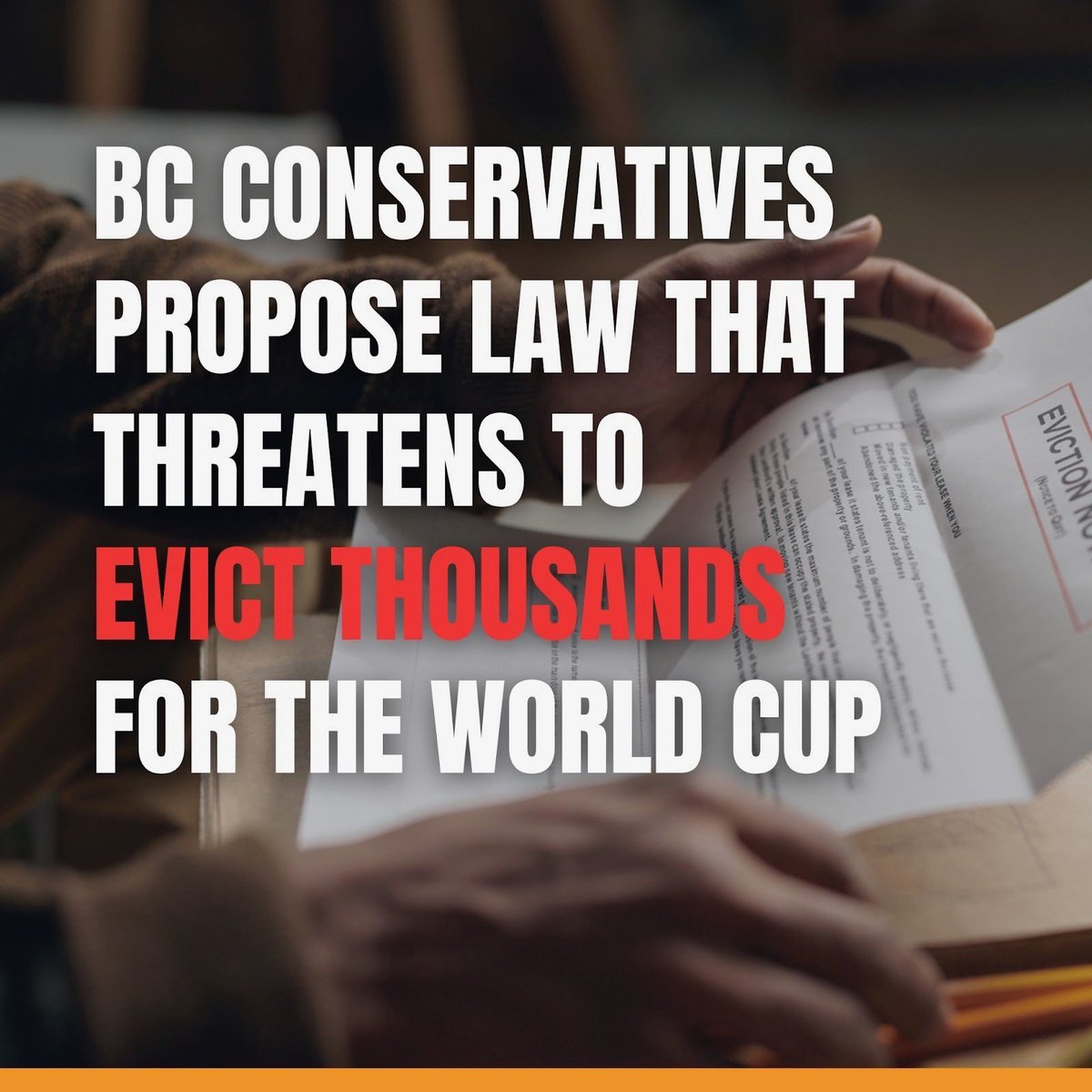 christineeboyle's tweet image. This could threaten thousands of long-term renters and encourage bad faith evictions before next year’s FIFA World Cup.
 
Rents are down 10% partly because of these STR rules, but the BC Conservatives are trying to weaken and support repealing them entirely.
 
We won't let them.