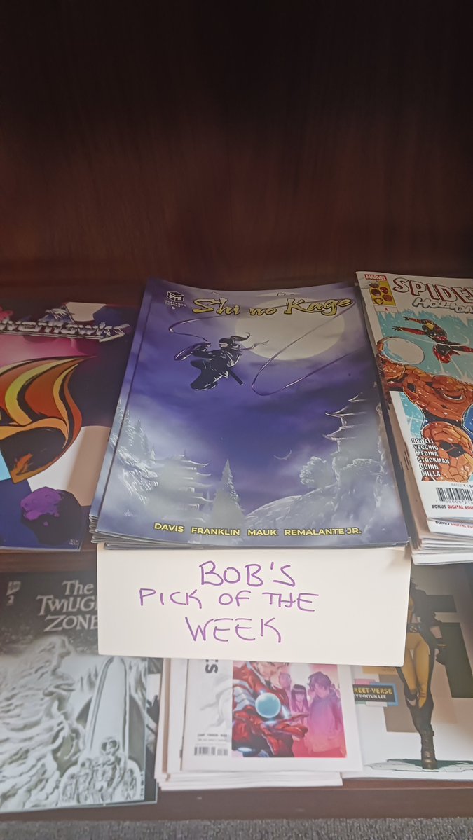 WaywardCrossArt's tweet image. Shi No Kage issue 9 has officially dropped at Bill&apos;s Books and More  in Canton! #indiecomics #makecomics #comicart