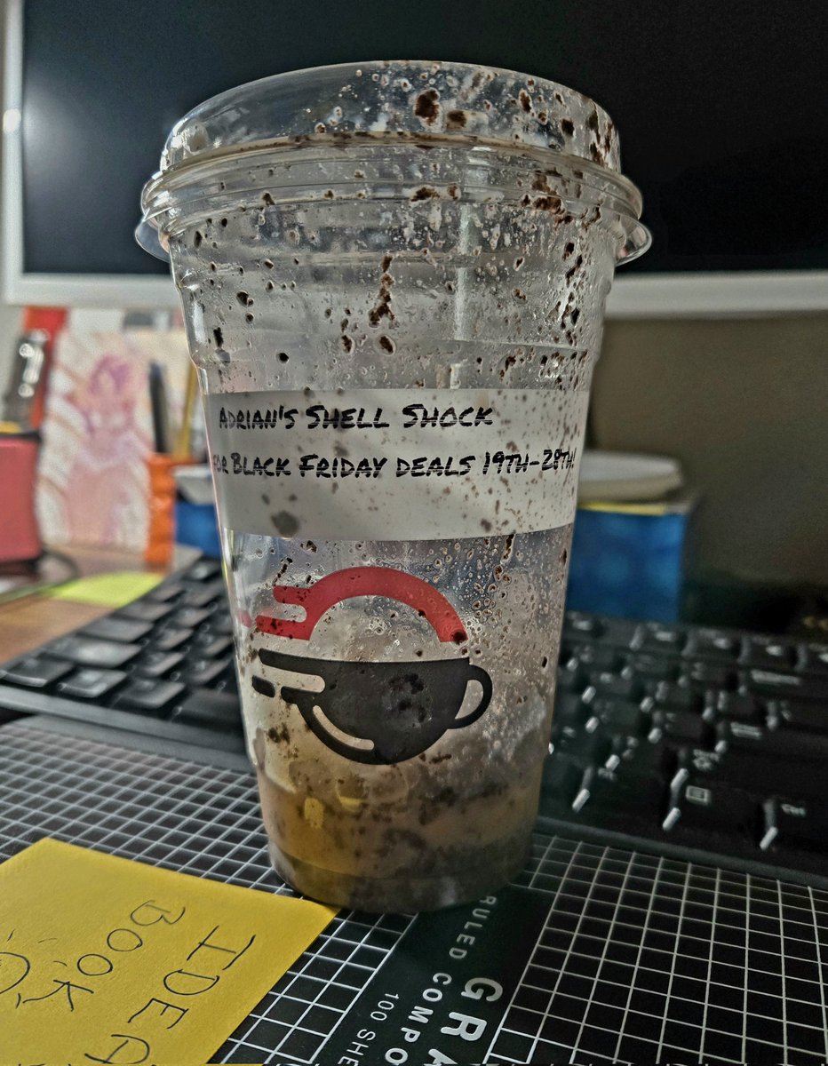 The_ChatMan's tweet image. Over the morning grind, waiting in line for coffee? ⌚️

I just grabbed Adrian&apos;s Shell Shock from @octanecoffeemke, skipped the line, and that cookie crunch ASMR on top is epic! 😋 

Their processes are as smooth as the bold flavors they serve. And my drink was ready in seconds…