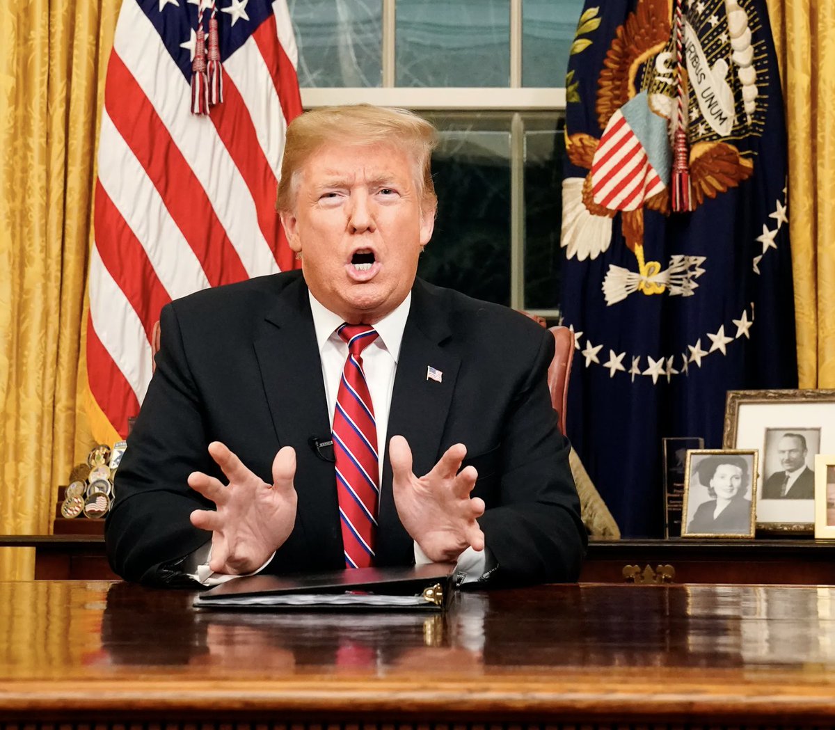 OccupyDemocrats's tweet image. BREAKING: Donald Trump calls for Democratic members of Congress to be executed in a jaw-dropping Truth Social meltdown as his presidency circles the drain.

This man must be removed from office immediately!

&quot;The President of the United States of America just called for the death…