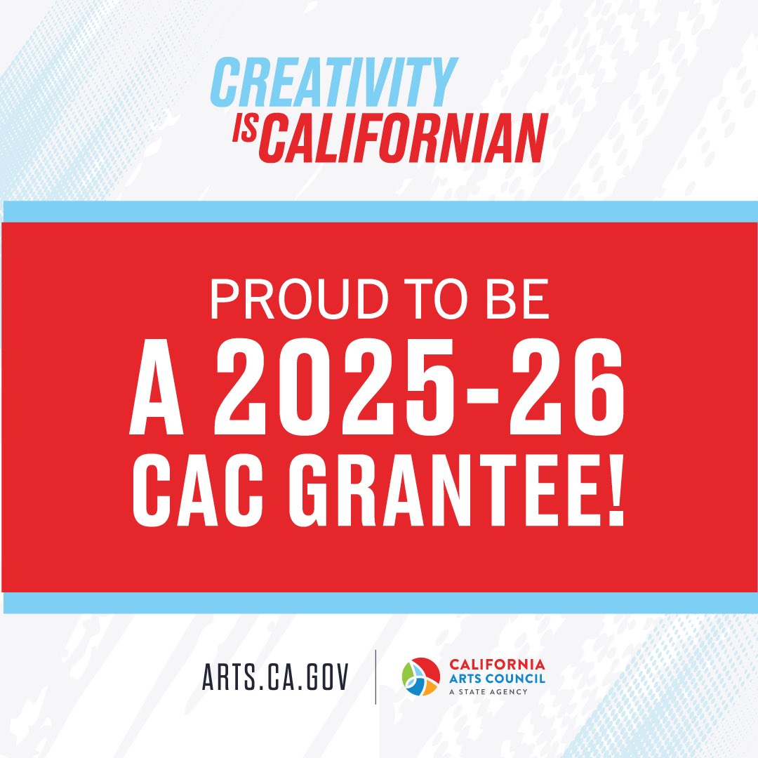 We’re proud to share that we’ve been awarded a 2025–26 grant from the California Arts Council! ⭐️

This funding helps power our mission to uplift communities through music, creativity, and connection. Thank you to <a href="/CalArtsCouncil/">California Arts Council</a> for the continued support of our work. 🫂