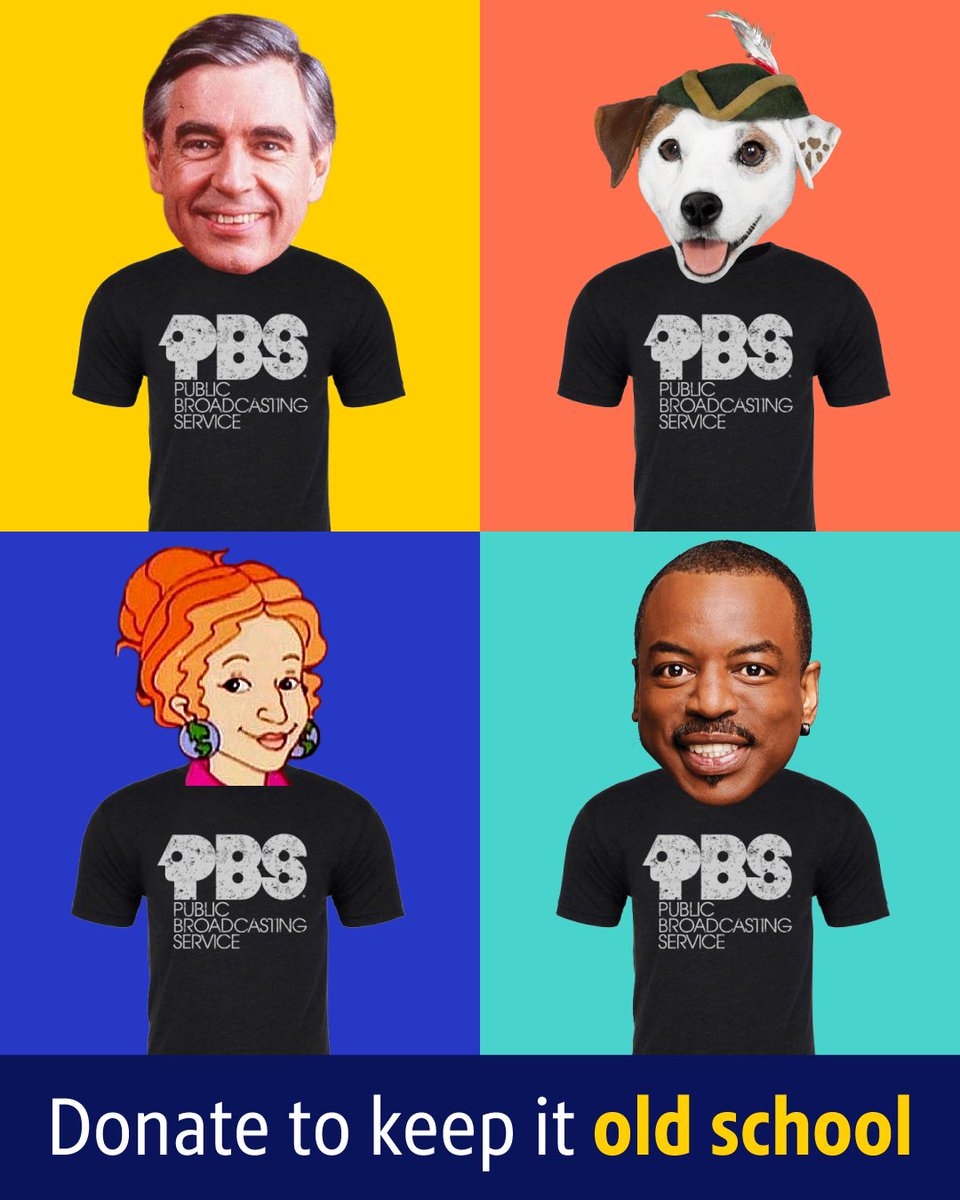 wedupbs's tweet image. This #GivingTuesday, keep the “old school” spirit going! 💙 Donate to @wedupbs to support trusted programs and community learning. PLUS receive this PBS throwback tee as a thank-you. #SupportPBS

Give now 👉 wedu.org/gt