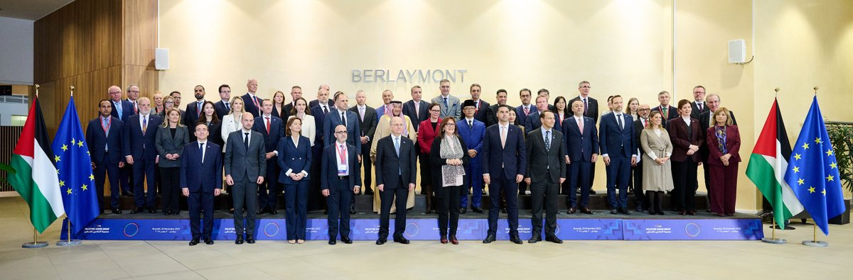 UNRWA_EU's tweet image. 🎙️ UNRWA Karim Amer at #PalestineDonorGroup meeting on support for the Palestinian Authority.

Investing in the public sector that sustains stability costs far less than responding to its collapse.

This also applies to @UNRWA, an essential service provider in #Gaza &amp;amp; the region.