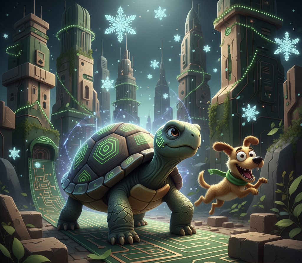 caarbons's tweet image. Web3 loves noise.
I prefer construction.

Dogs bark.
Promoters lie.
Banks slow everything down.

So I created Caarbon’s —
a token that builds without middlemen.
Locked liquidity. Real assets. Real work.
Zero bullshit.

The mascot?
A turtle.
It doesn’t talk.
It arrives.

$CAARB —…