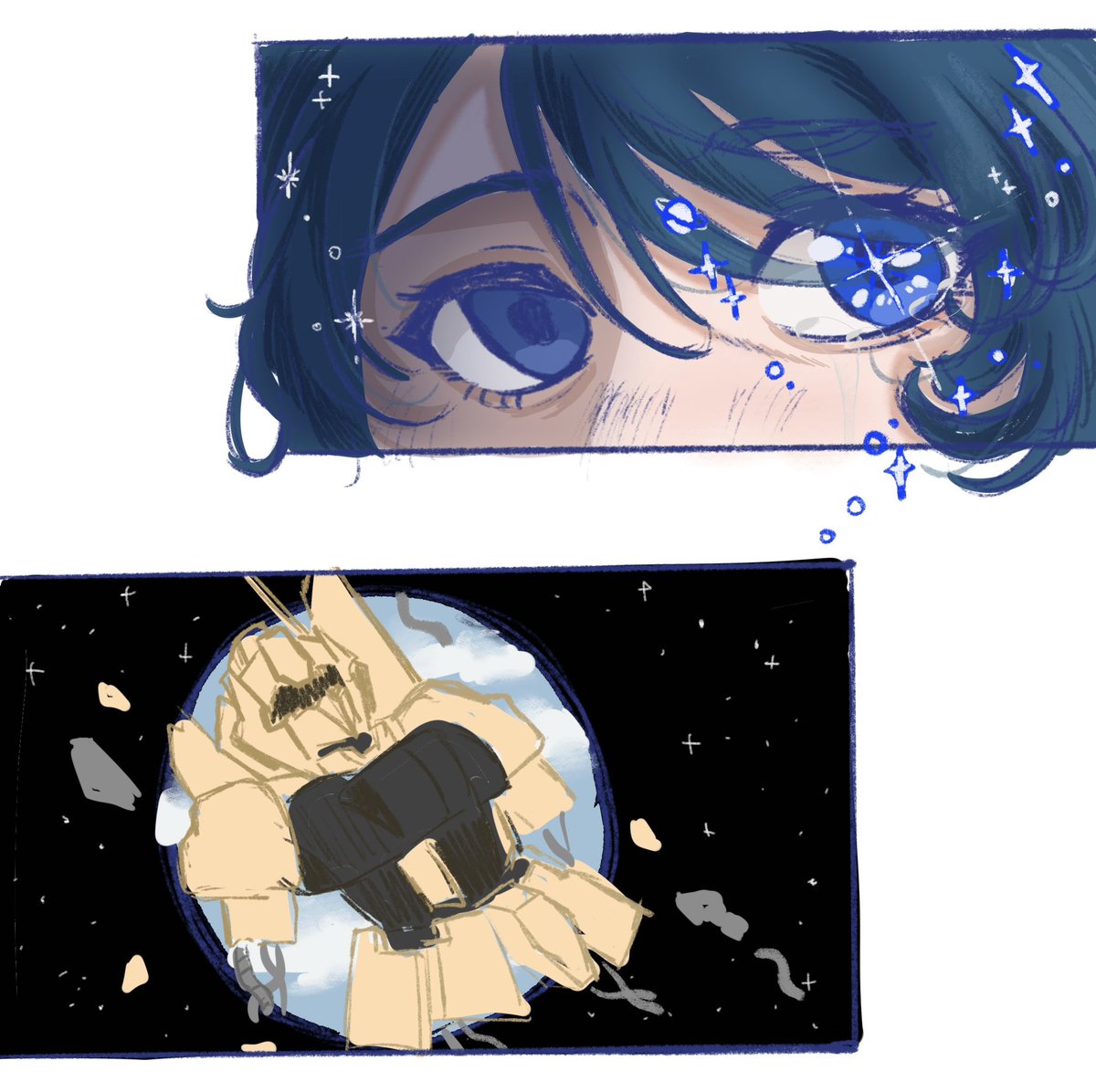 shroomychan's tweet image. And so I finished zeta.