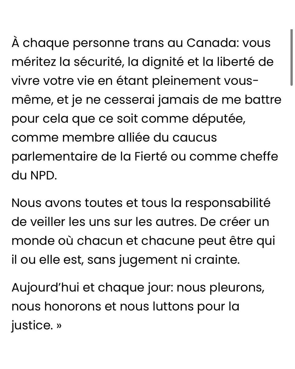 Ma déclaration à l’occasion de la Journée du souvenir Trans 

fr.heathermcpherson.ca/journ_e_de_sou…