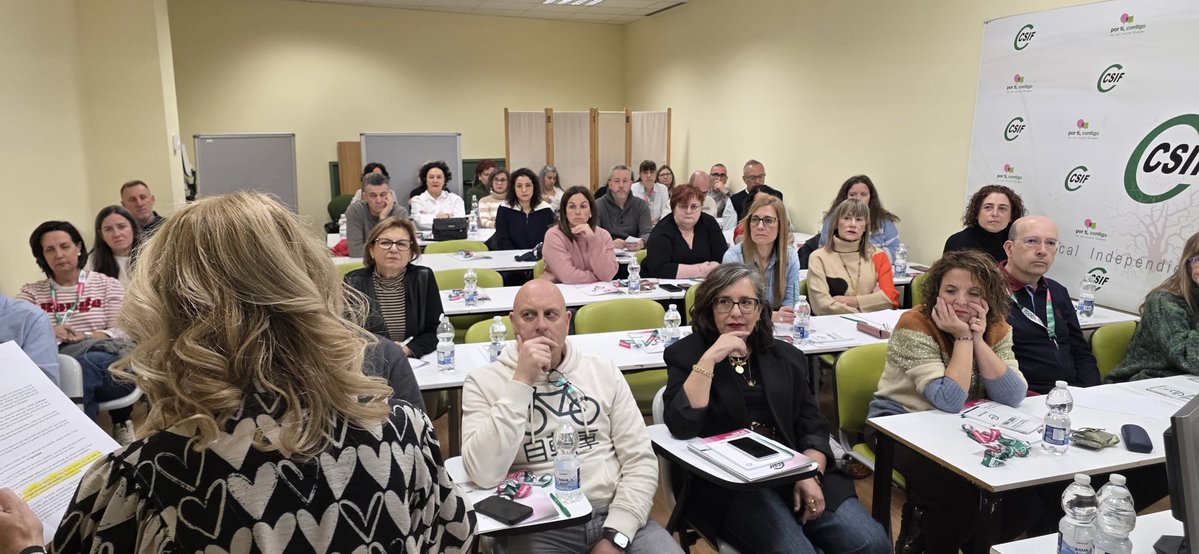CSIF_UACyL's tweet image. 👥 Delegados y delegadas de CSIF León y El Bierzo participaron en la jornada “Hablando de Igualdad... Hoy en León”, un espacio de reflexión y compromiso para avanzar hacia una igualdad real y efectiva. 💜

🟣 Durante el encuentro, se abordaron temas clave como:
✅ Planes de…