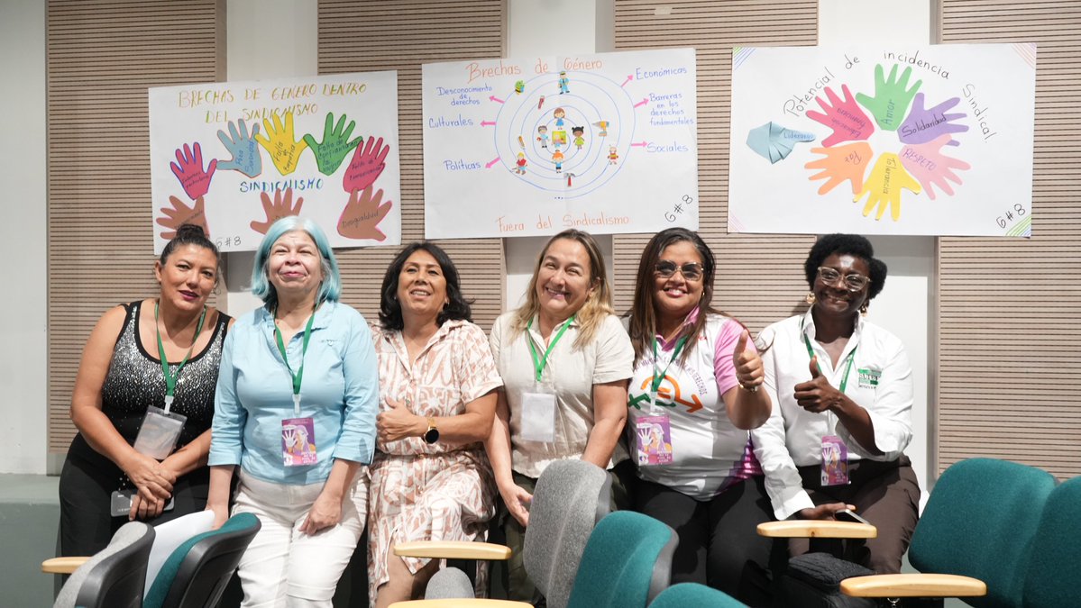 fecode's tweet image. Continúa hoy en su segundo día el Seminario Internacional de FECODE junto a la @intEducacion, donde asisten los y las responsables de las Secretarías de Género, Inclusión e Igualdad de nuestras filiales, junto al equipo de FECODE, desarrollando talleres, dando a conocer…