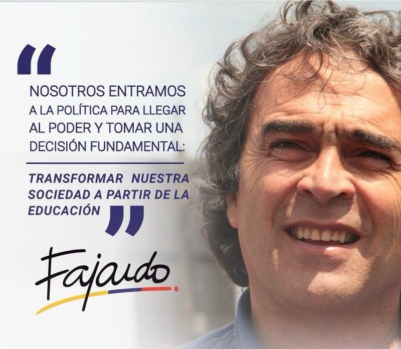 javierarroyave2's tweet photo. @pedroviverost @camaradelainfra Perfecto! #ConociendoMásFajardo
podremos ir #AdelanteConFajardo
El más experimentado, y hasta el mayor, de los precandidatos.
Con mayor razón después del primer #GranDebate presidencial en Colombia en Cartagena. https://t.co/bYCRIA6B6r