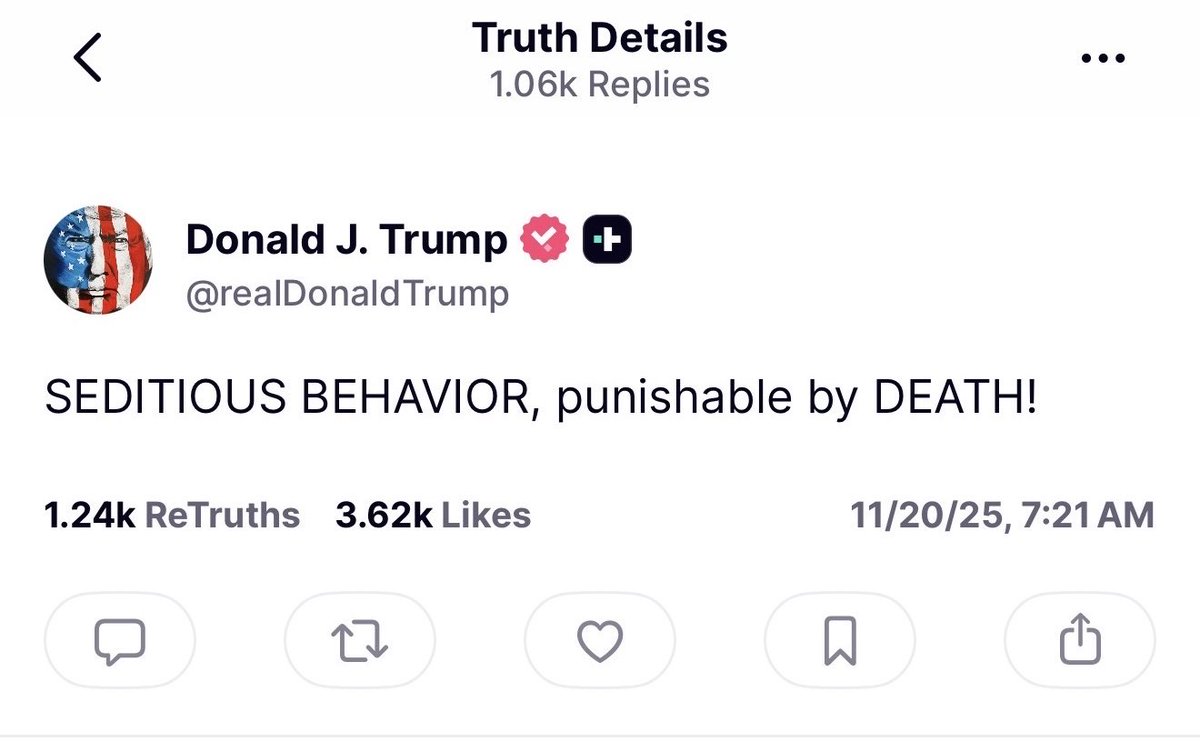 RepSaraJacobs's tweet image. Will the FBI investigate President Trump&apos;s call for the deaths of sitting Democratic lawmakers?
