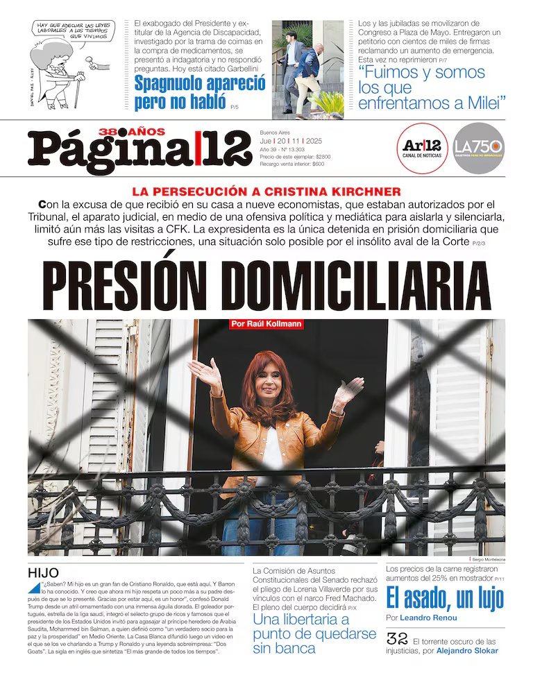 #DirigenciaPJBastaINTERNAS