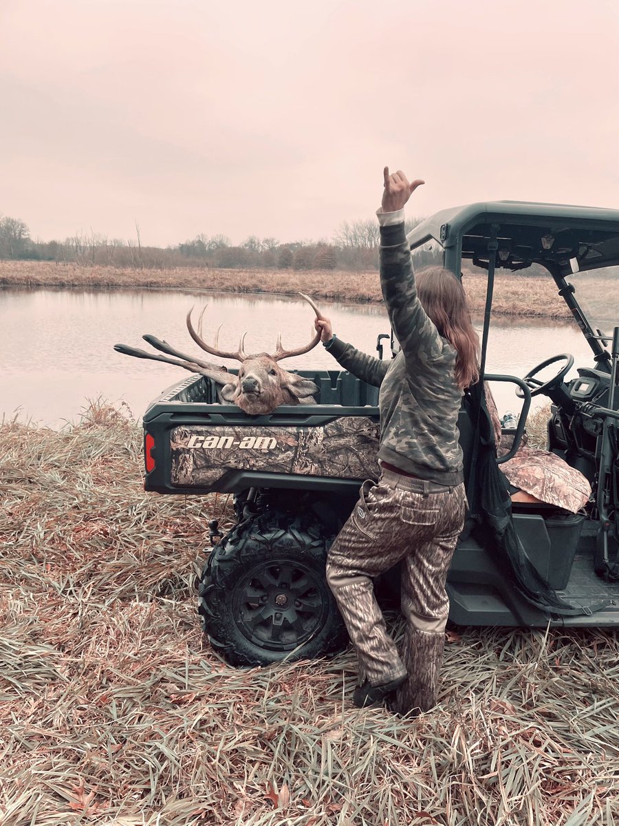 I just wanna show Larry off, my beautiful gift bestowed upon me from the universe.... 

I'll never understand this app... I see everyone else Deer pics gets tens of thousands of views.... but my buck of lifetime from a female hunter.... gets hardly no views.... I still cant