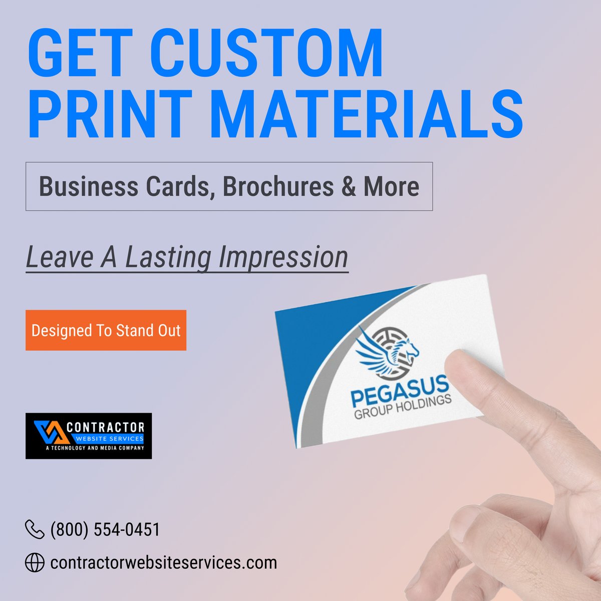 contractorsweb's tweet image. 🖨️ Create Print Designs That Make a Statement! 🖨️

Business cards, flyers, brochures, our print designs stand out and get results.
Let’s work together to get your brand noticed.

Get Started Now!
📞 800-554-0451
🌐 contractorwebsiteservices.com

#PrintDesign #Marketing #Branding