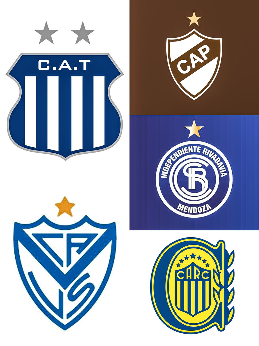 🇦🇷 Estos son todos los clubes CAMPEONES del fútbol argentino en lo que va del 2025:

⭐️ Supercopa Internacional: Talleres.
⭐️ Torneo Apertura: Platense.
⭐️ Supercopa Internacional: Vélez Sarsfield.
⭐️ Supercopa Argentina: Vélez Sarsfield.
⭐️ Copa Argentina: Independiente