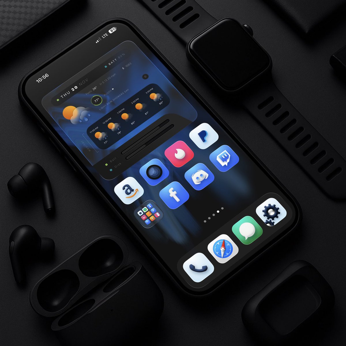 CROSSAFELLA's tweet image. JUICEd. Thursdays Home Screen #iPhone17promax #iOS