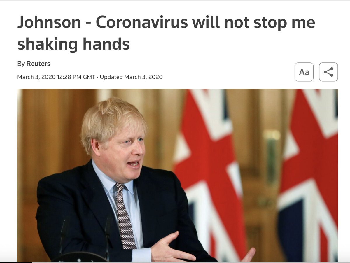 AdamBienkov's tweet image. The Covid Inquiry finds that if Boris Johnson had called the first lockdown even one week earlier then it could have saved at least 20,000 lives.

Here's a quick reminder of what Johnson was actually doing during those weeks
