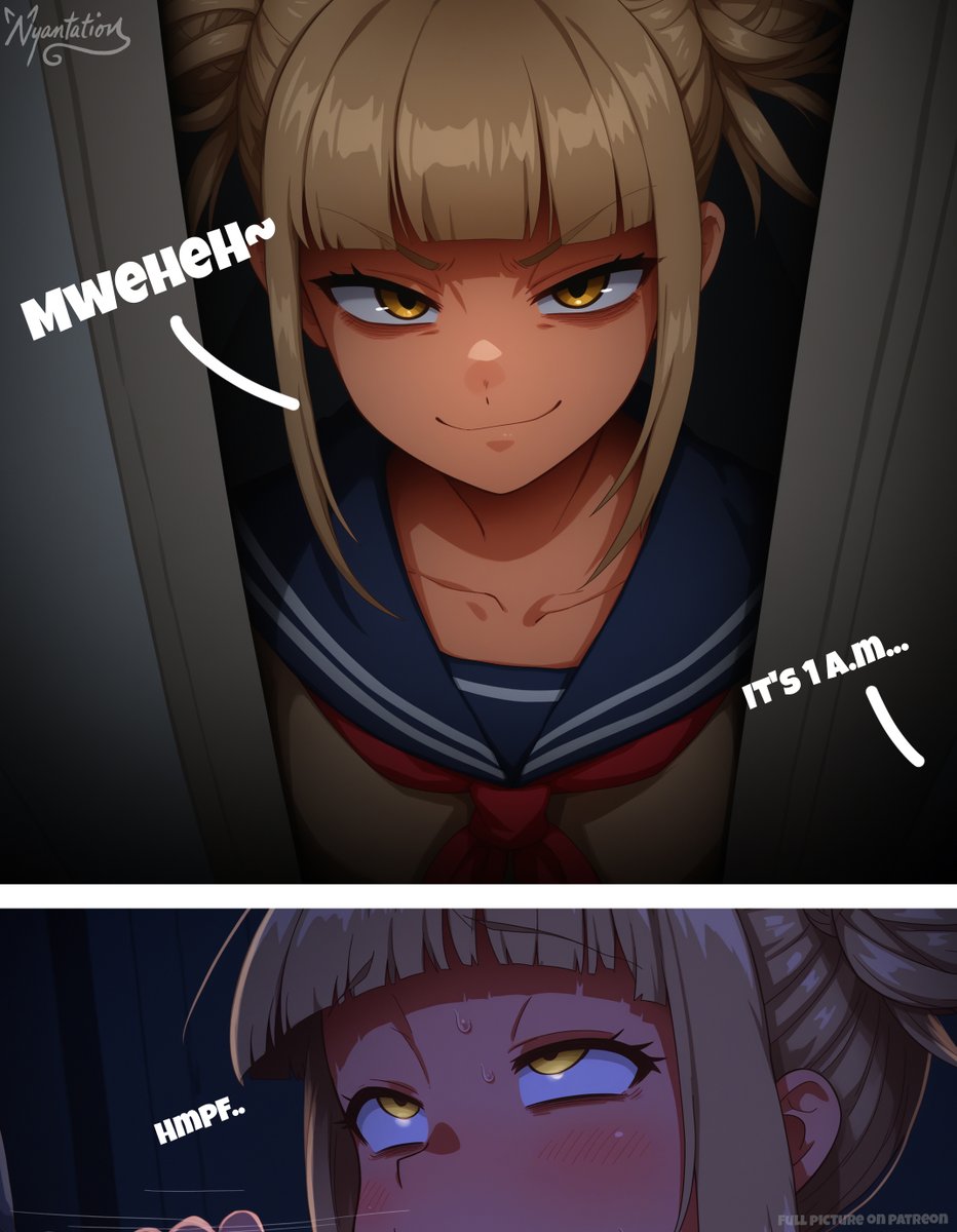 nyantation's tweet image. Would you let her in?