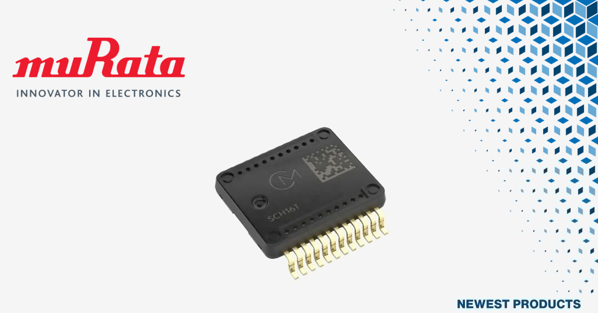 MouserElec's tweet image. Your designs demand precision.

Mouser now offers Murata’s SCH16T-K10 6-DOF gyroscope &amp;amp; accelerometer—10× wider dynamic range, advanced vibration rectification, and 3D MEMS tech for drones &amp;amp; robotics.

Explore @murata_na at Mouser: mou.sr/murata-sch16t-…