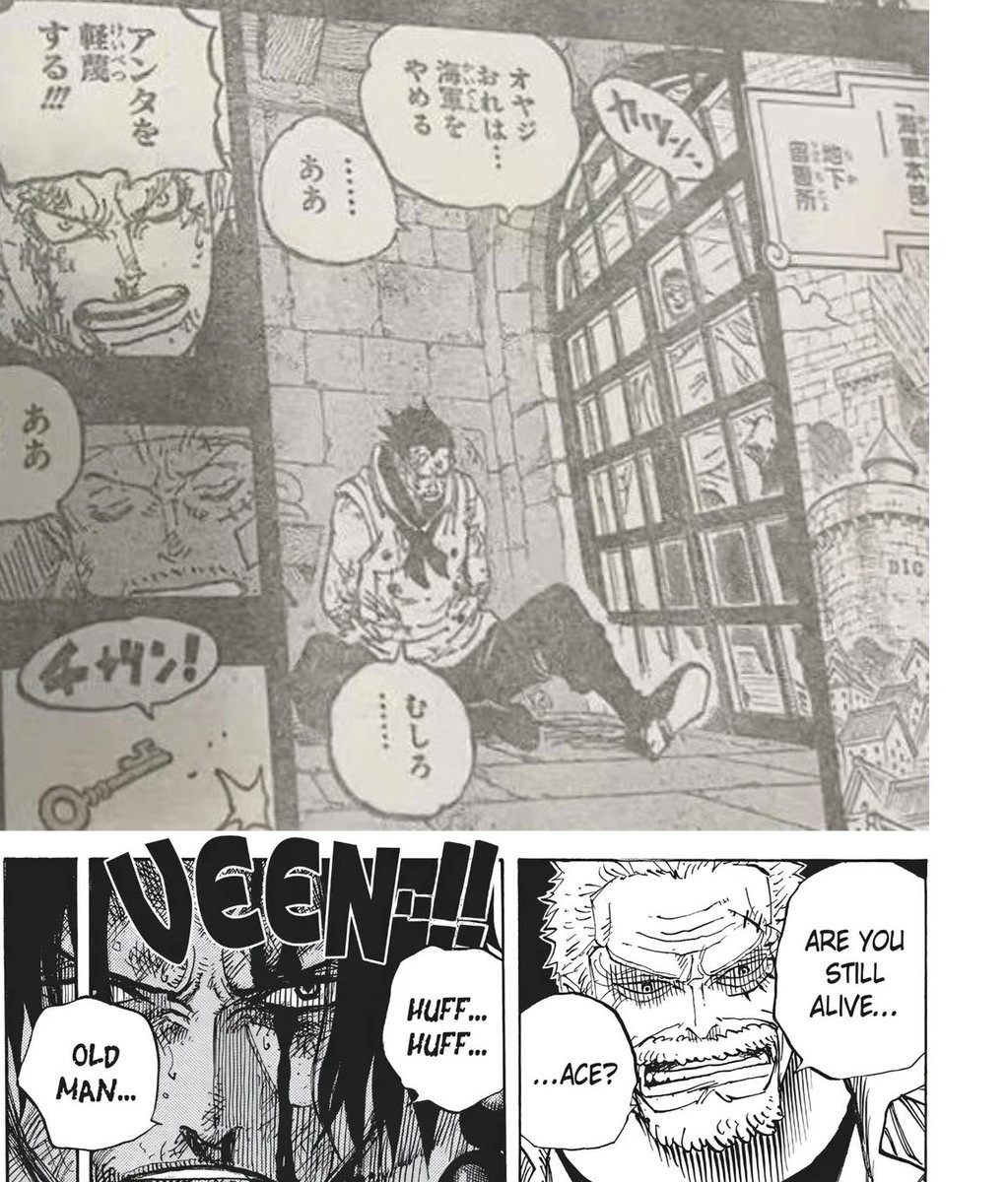 #ONEPIECE1166
Agenda aside

Garp is easily one of the most complex and well written characters in one piece 

Oda really went 3/3 with monkey Ds in terms of writing