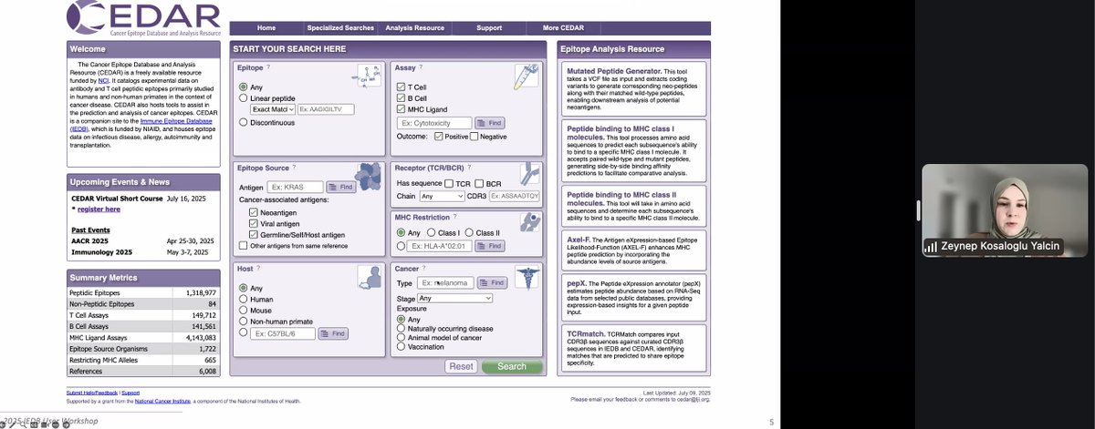 Immune Epitope Database tweet media