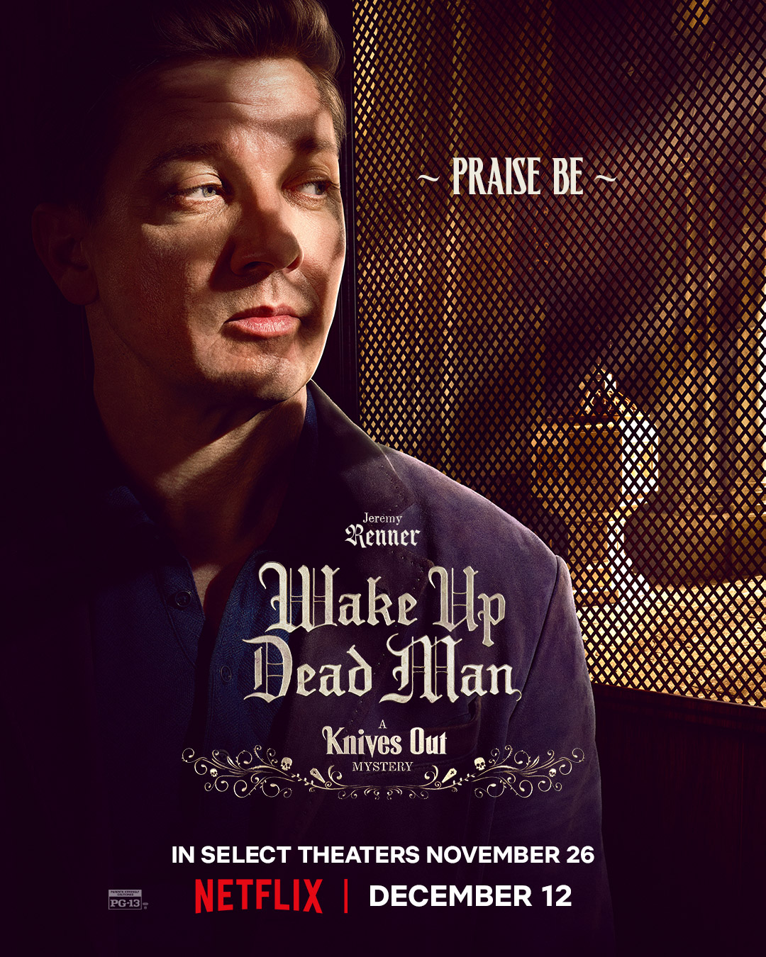 Nieuwe Wake Up Dead Man karakterposters op Netflix België