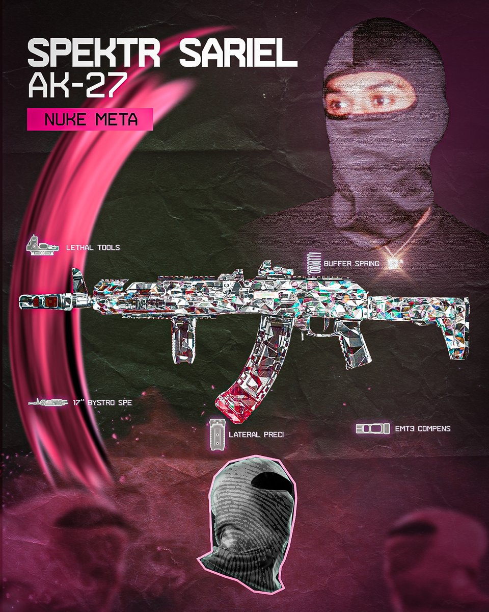 📈AK-27 c'est la NUKE garanti !
  La classe du prodige <a href="/SarielEu/">Sariel</a> 
#WeAreSPEKTR 🥷🏴