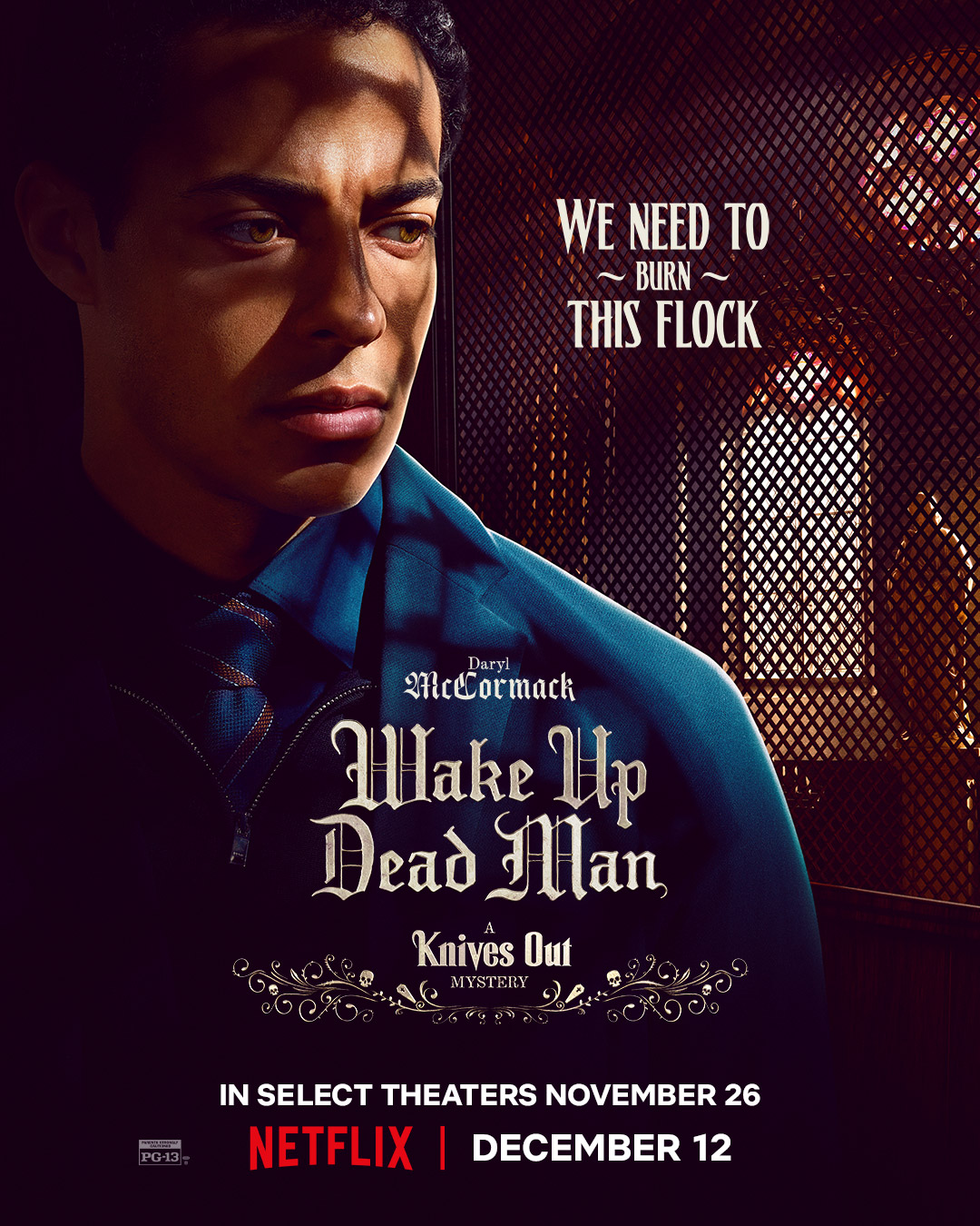 Nieuwe Wake Up Dead Man karakterposters op Netflix België